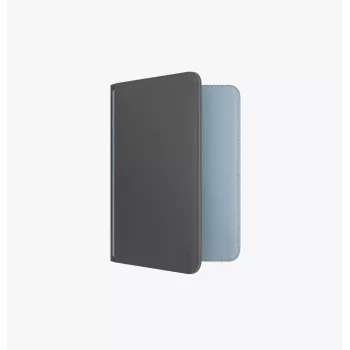 UNIQ Belmont Porta-passaporte com Apple Find My e bloqueio RFID, Cinzento-azul