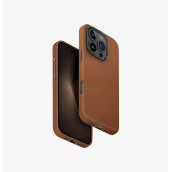 UNIQ Lyden Capa com carregamento Magclick para iPhone 16 Pro 6,3 polegadas - Terracotta