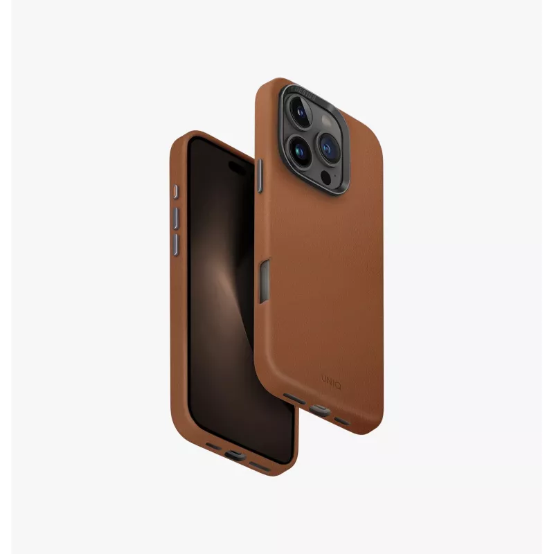 UNIQ Lyden Capa com carregamento Magclick para iPhone 16 Pro 6,3 polegadas - Terracotta