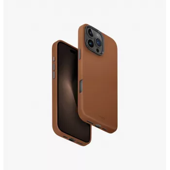 UNIQ Lyden Capa com carregamento Magclick para iPhone 16 Pro Max 6,9 polegadas Terracotta