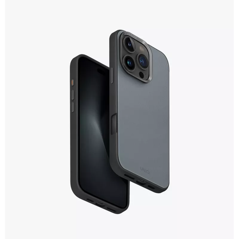 UNIQ Lyden DS Capa com carregamento Magclick para Apple iPhone 16 Pro 6,3 polegadas Caramelo/Marfim