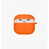UNIQ Nexo capa para AirPods 4 com ganchos de orelha, silicone, preto