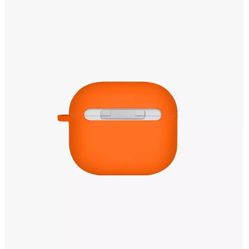 UNIQ Nexo capa para AirPods 4 com ganchos de orelha, silicone, preto