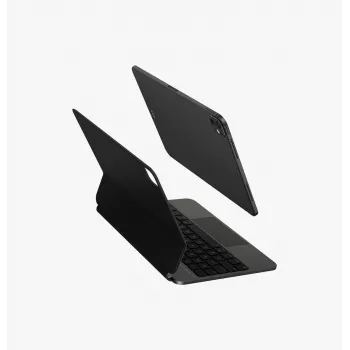 UNIQ Venno Pro capa com teclado inteligente magnético para iPad Pro 11 M4 2024 / M5 2025, preto