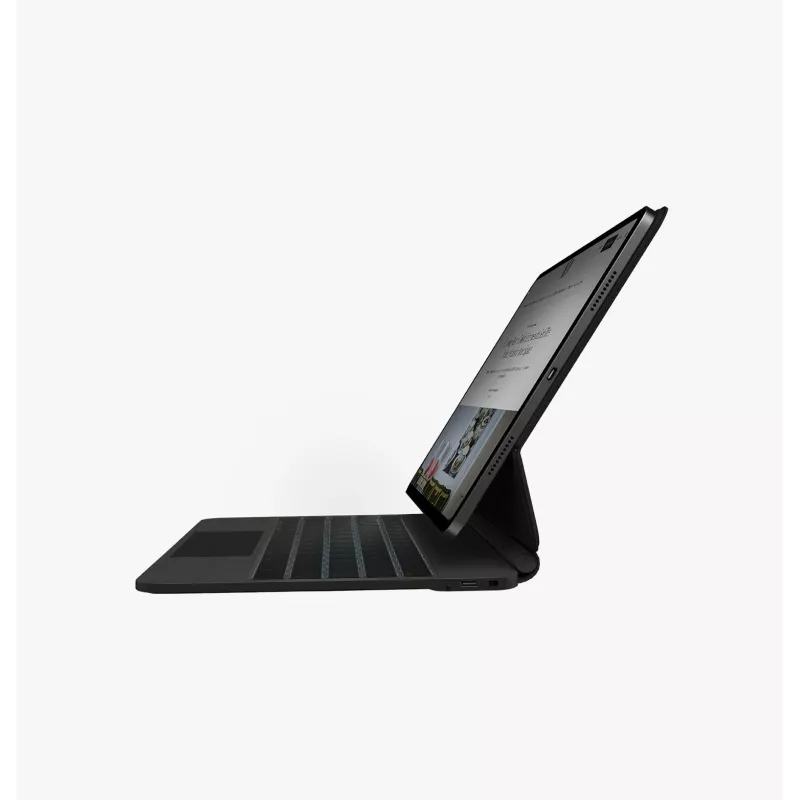 UNIQ Venno Pro capa com teclado inteligente magnético para iPad Pro 13 M4 2024 / M5 2025, preto