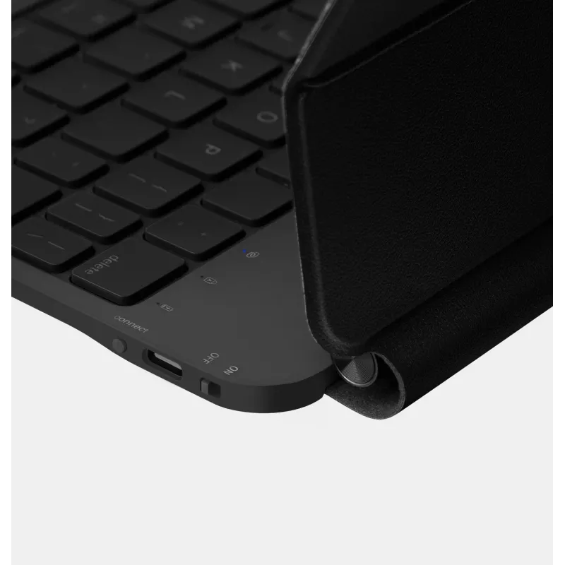 UNIQ Venno Pro capa com teclado inteligente magnético para iPad Pro 13 M4 2024 / M5 2025, preto