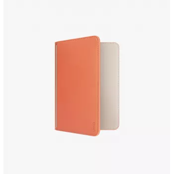 UNIQ Belmont porta-passaporte com bloqueio RFID, terracota marfim