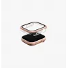 UNIQ Voute capa de proteção para Apple Watch Series 10 / 11 42mm com protetor de ecrã em vidro temperado - prateado