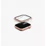UNIQ Voute capa de proteção com película protetora de ecrã para Apple Watch Series 10/11 46mm, vidro temperado, ouro rosa