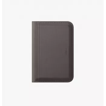 UNIQ Lyden DS carteira magnética RFID com suporte para telefone - cinzento