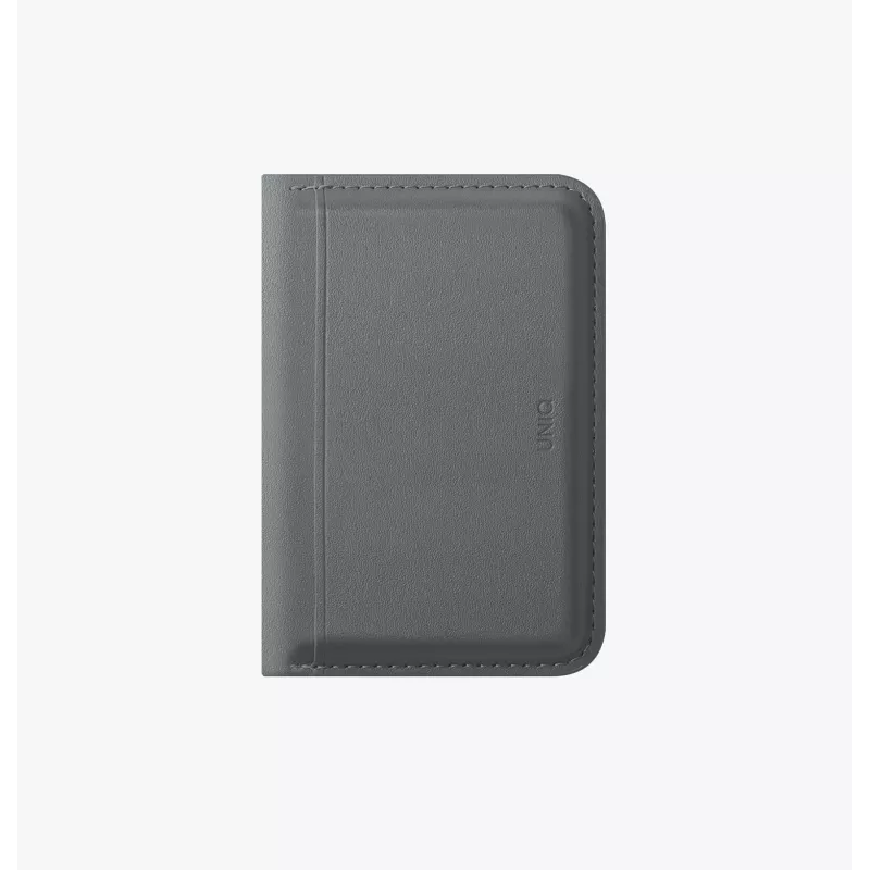 UNIQ Lyden DS carteira magnética RFID com suporte para telefone - cinzento