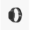 Pulseira UNIQ Dante Pro Milanese Loop em aço inoxidável para Apple Watch 40/41/42mm - Graphite Black