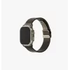 Pulseira UNIQ Dante Pro Milanese Loop em aço inoxidável para Apple Watch 40/41/42mm - Graphite Black