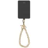 UNIQ Coehl Caryne cordão universal 3 em 1 para telefone com porta-cartões - Ebony