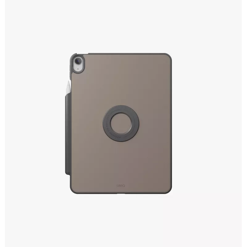 UNIQ Rovus Snapmount capa magnética destacável com rotação 360 para iPad 11 A16 (2025) / iPad 10.9 10.ª geração (2022), preto