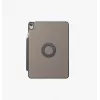UNIQ Rovus Snapmount capa magnética destacável com rotação 360 para iPad 11 A16 (2025) / iPad 10.9 10.ª geração (2022), cinzento