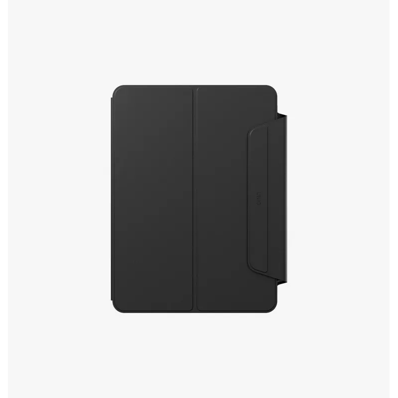 UNIQ Rovus Snapmount capa magnética destacável com rotação 360 para iPad Pro 13 M4 2024 / M5 2025, preto