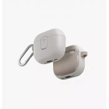 UNIQ Clyde Lock Capa para Apple AirPods 4 - Bege