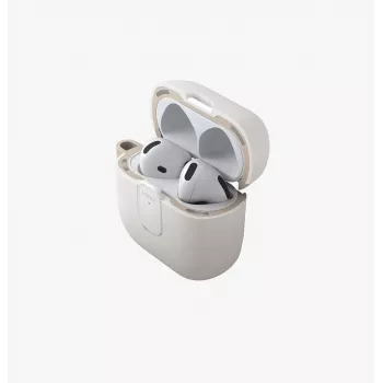UNIQ Clyde Lock Capa para Apple AirPods 4 - Bege