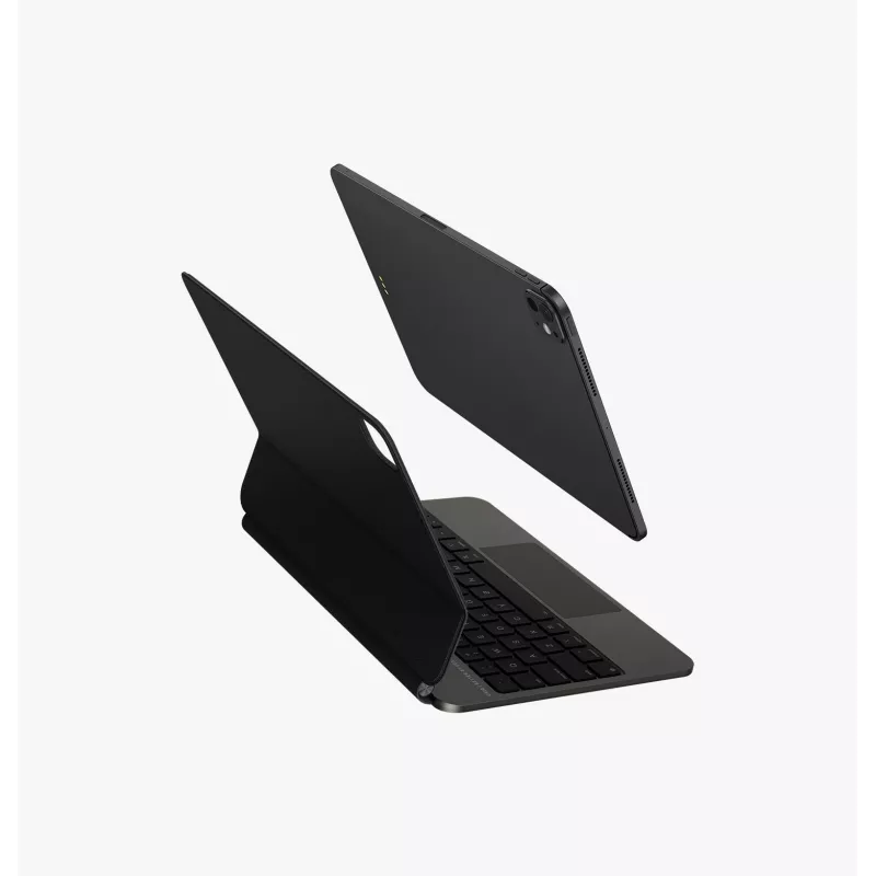 UNIQ Venno Pro Capa com Teclado Inteligente Magnética para iPad Pro 11 M4 2024 / M5 2025, Caramelo