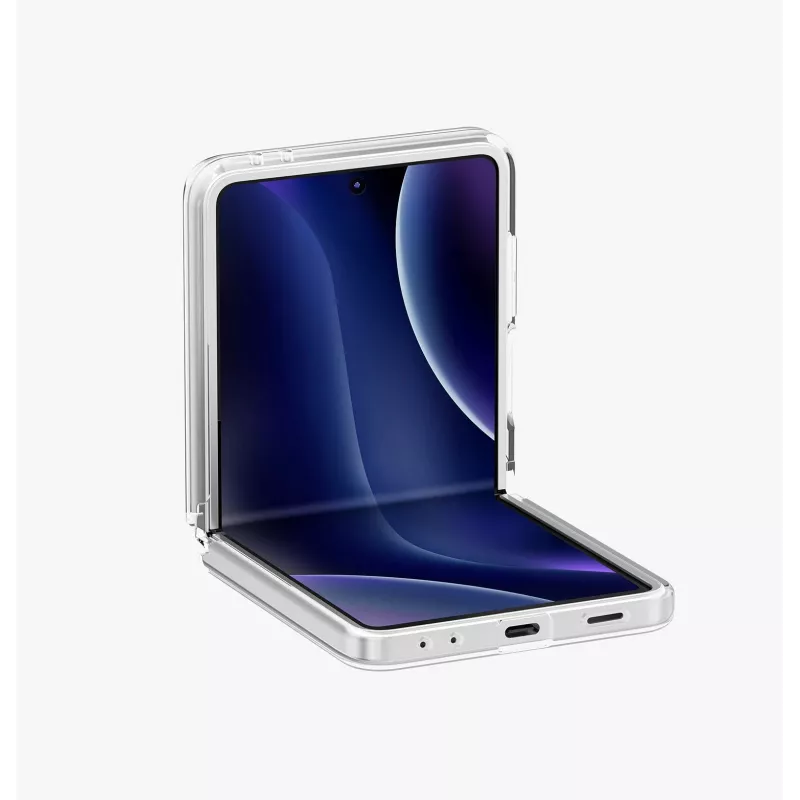 UNIQ LifePro Xtreme Capa para Samsung Galaxy Z Flip7, Carregamento Magclick, Transparente