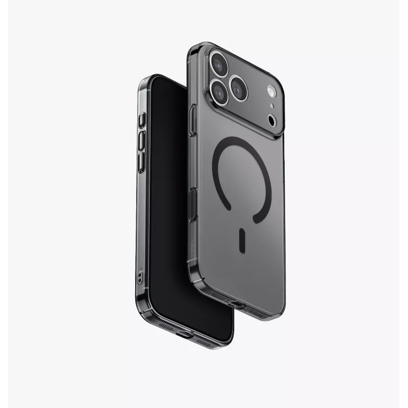 UNIQ Airsuit Capa para iPhone 17 Pro Max com Carregamento Magclick, Transparente