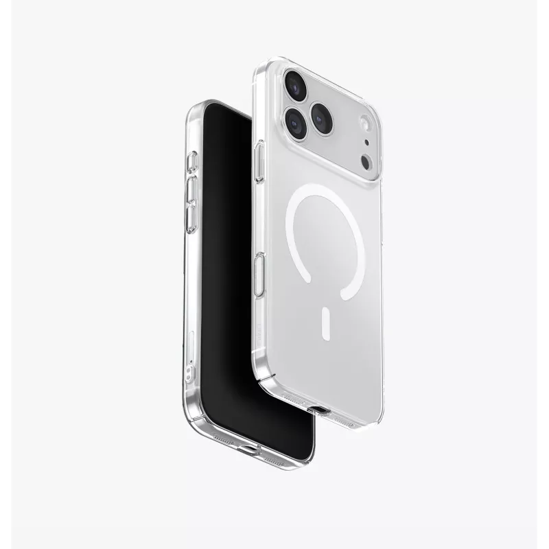 UNIQ Airsuit Capa para iPhone 17 Pro Max Carregamento MagClick Preto