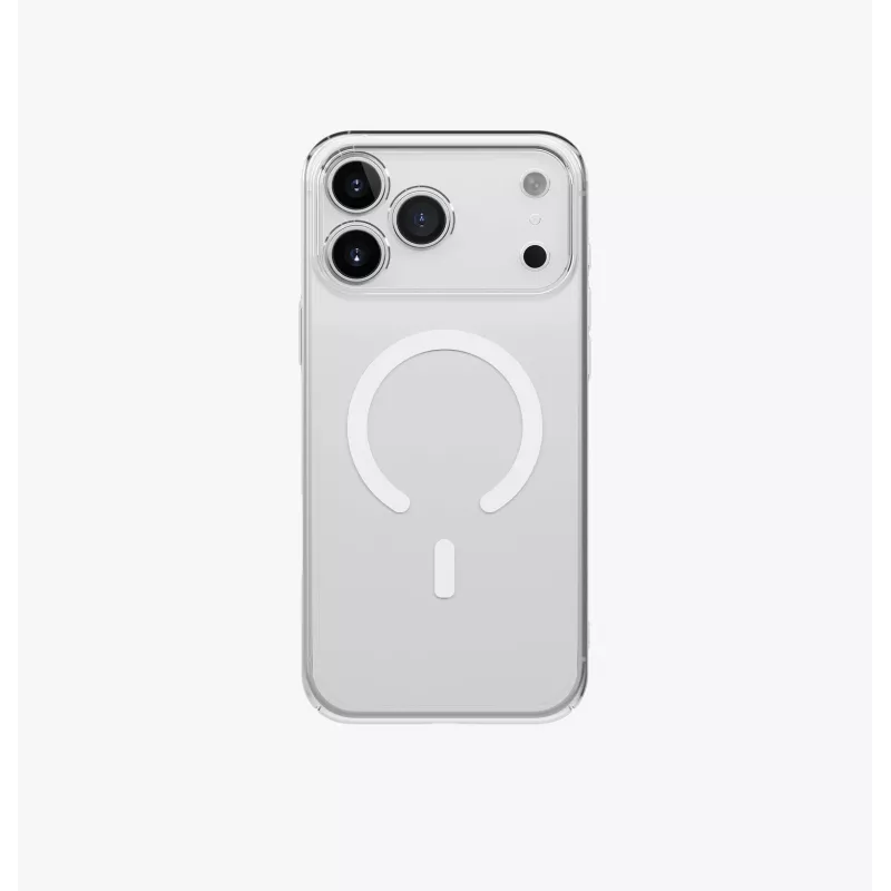 UNIQ Airsuit Capa para iPhone 17 Pro Max Carregamento MagClick Preto