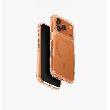 UNIQ LifePro Xtreme Capa para Apple iPhone 17 Pro Carregamento MagClick Laranja