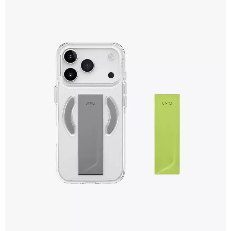 UNIQ Heldro Air MagClick capa de carregamento para iPhone 17 Pro, laranja