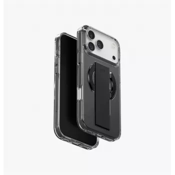 UNIQ Heldro Air MagClick Charging Case para iPhone 17 Pro Max, preto