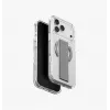 UNIQ Heldro Air Case para iPhone 17 Pro Max MagClick carregamento laranja
