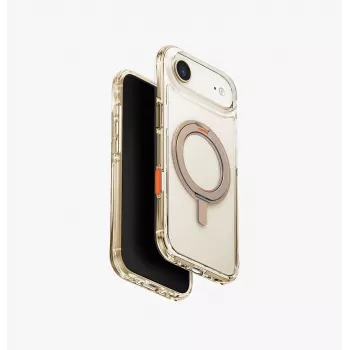 UNIQ Swivix Capa para iPhone Air com suporte rotativo de 360°, dourada
