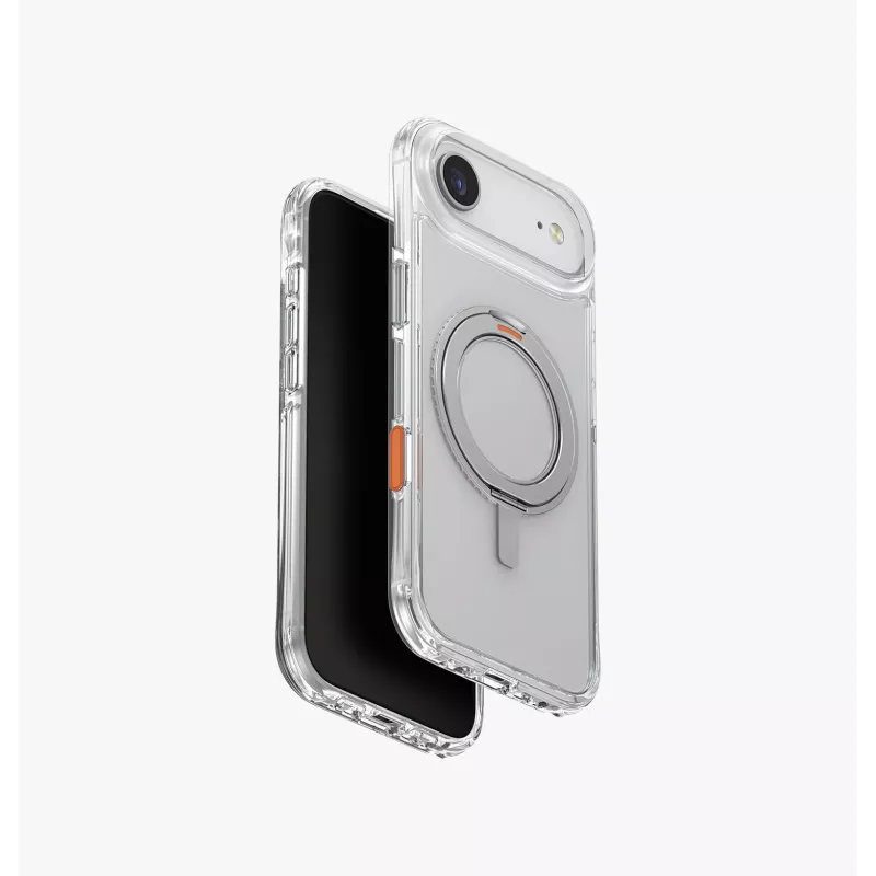 UNIQ Swivix Capa para iPhone Air com suporte rotativo de 360°, dourada
