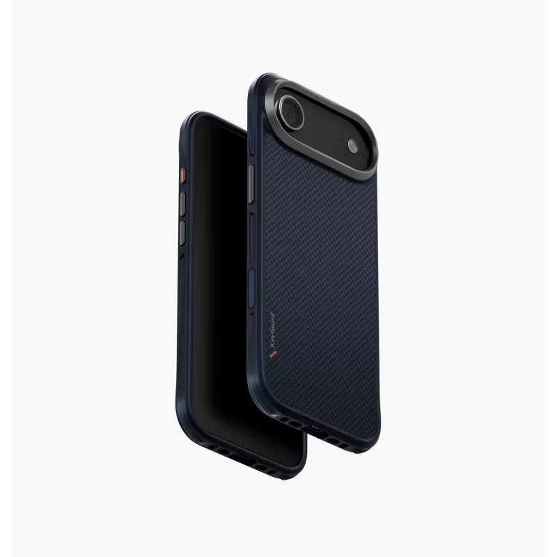 UNIQ Keva Capa para iPhone Air, carregamento MagClick, preta