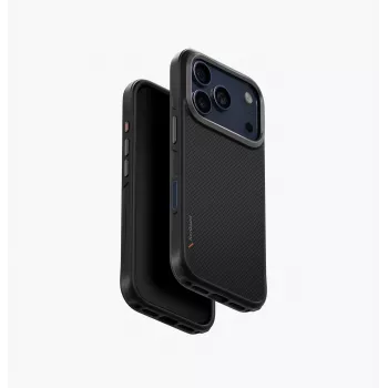 UNIQ Keva Case para iPhone 17 Pro com MagClick Charging - preto