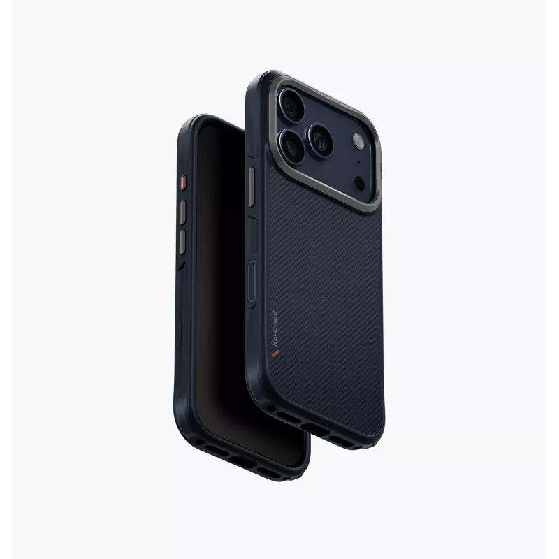 UNIQ Keva Case para iPhone 17 Pro com MagClick Charging - preto