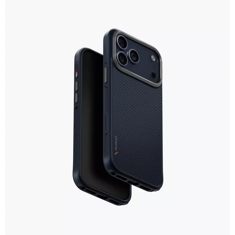 UNIQ Keva Case para iPhone 17 Pro Max MagClick Charging preto