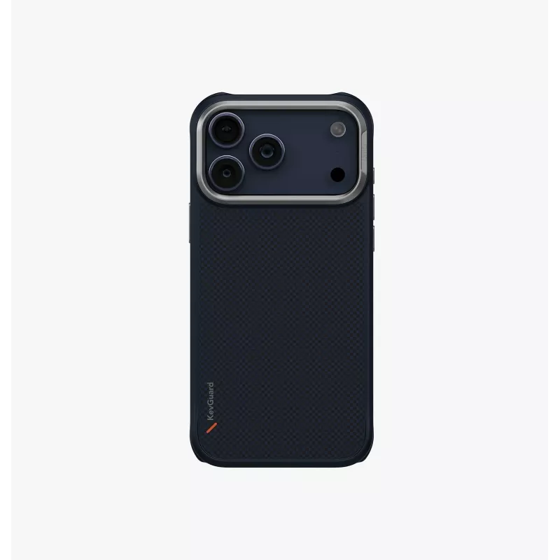 UNIQ Keva Case para iPhone 17 Pro Max MagClick Charging preto