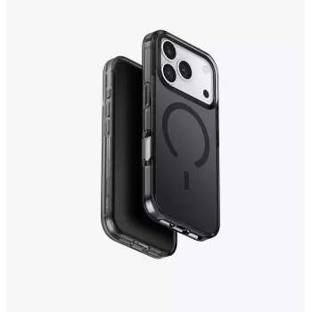 UNIQ Clario Case para iPhone 17 Pro Magclick Charging preto