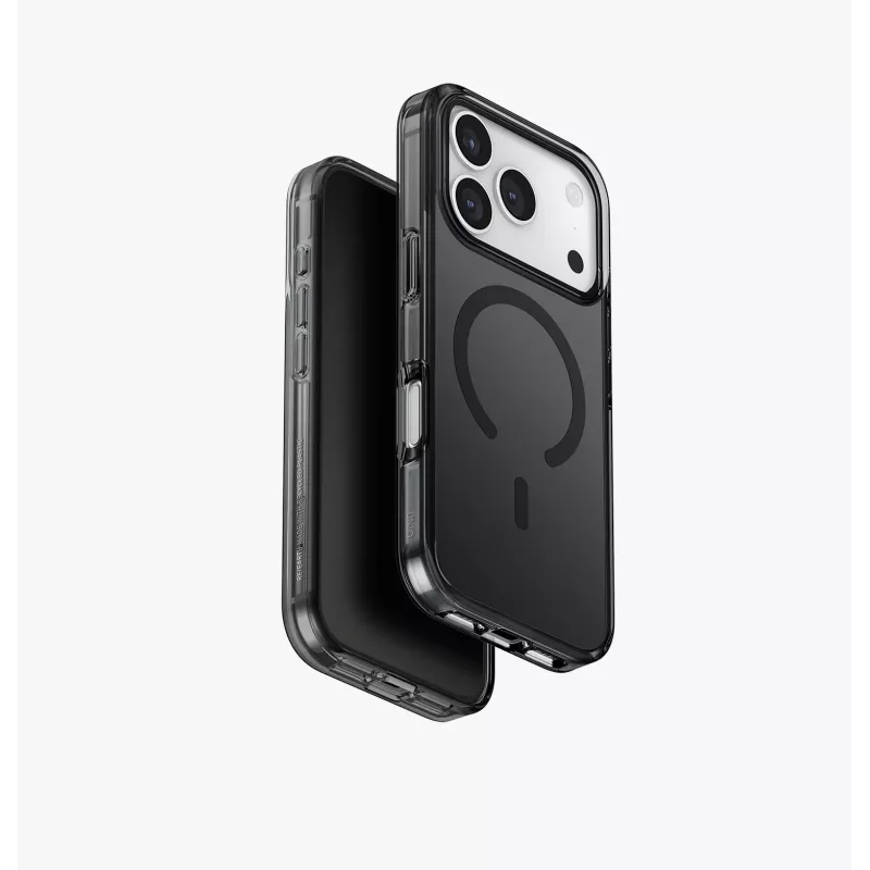 UNIQ Clario Case para iPhone 17 Pro Magclick Charging laranja