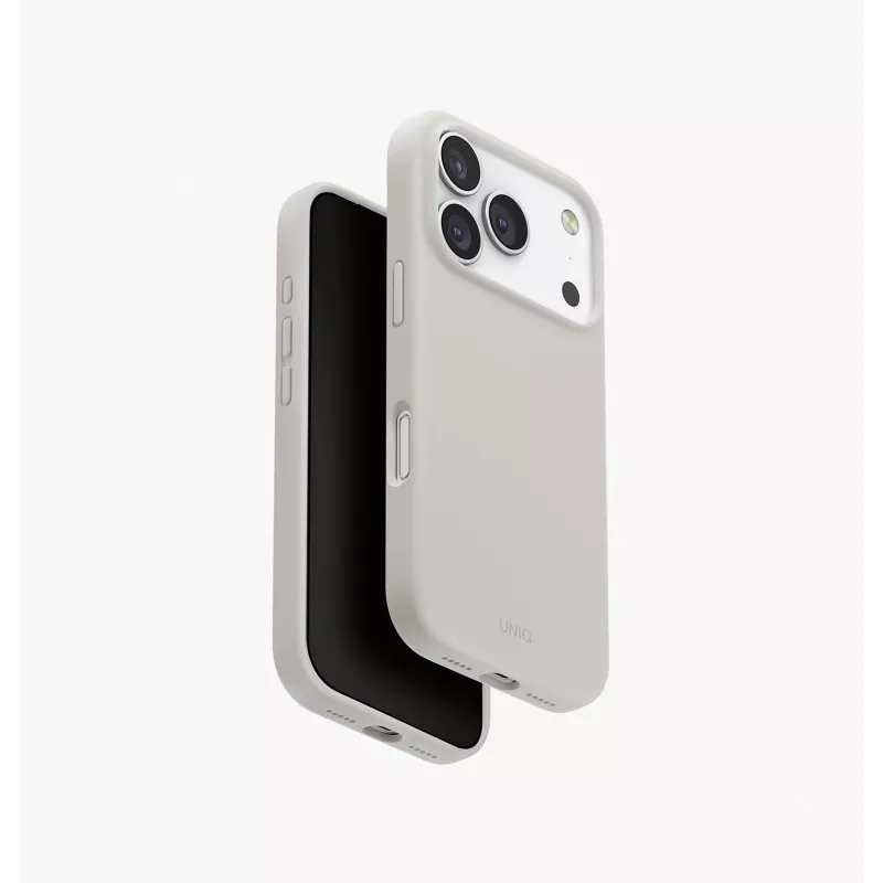 UNIQ Lino Case para iPhone 17 Pro MagClick Charging rosa