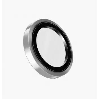 UNIQ Optix Prime protetor de lente da câmara para iPhone 17 Pro / 17 Pro Max / 15 Pro / 15 Pro Max com aplicador - prateado