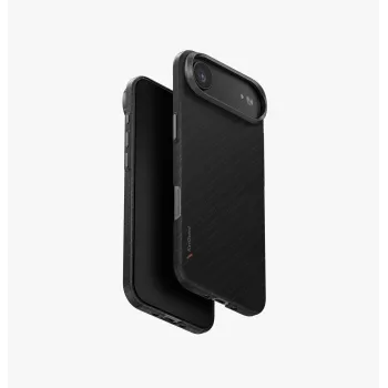 UNIQ Keva Edge capa para iPhone 14 Pro Max com carregamento AirMagclick, preto