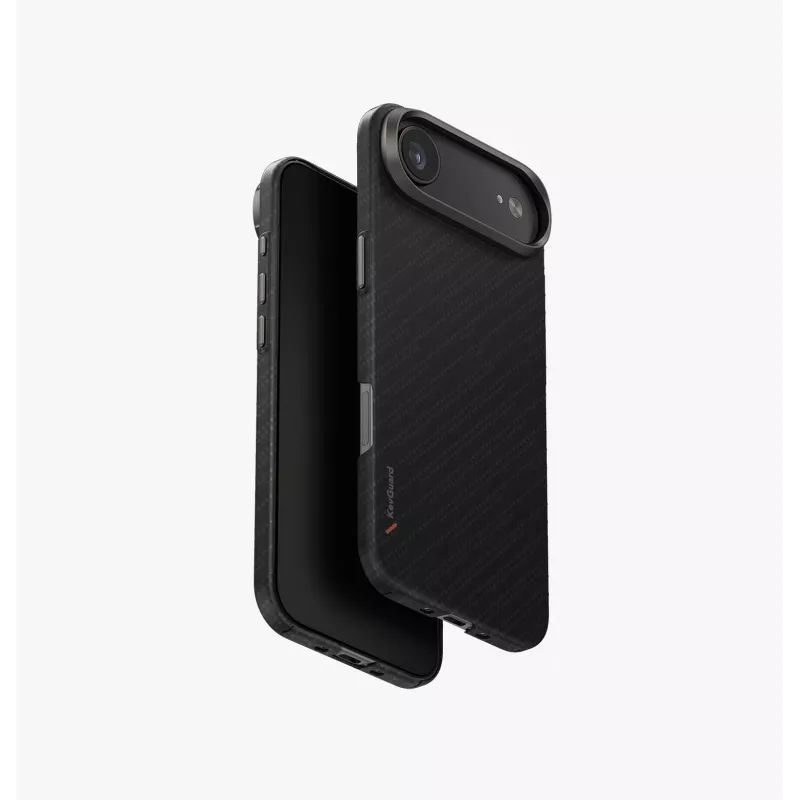 UNIQ Keva EDGE capa para iPhone com carregamento AirMagclick, azul