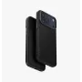 UNIQ Keva EDGE capa para iPhone 17 Pro Max com carregamento MagClick, preto
