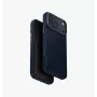 UNIQ Keva Edge Capa para iPhone 17 Pro Max, carregamento MagClick, azul