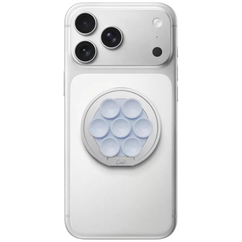UNIQ Coehl Luna suporte magnético para telemóvel para automóvel com espelho e ventosa - azul