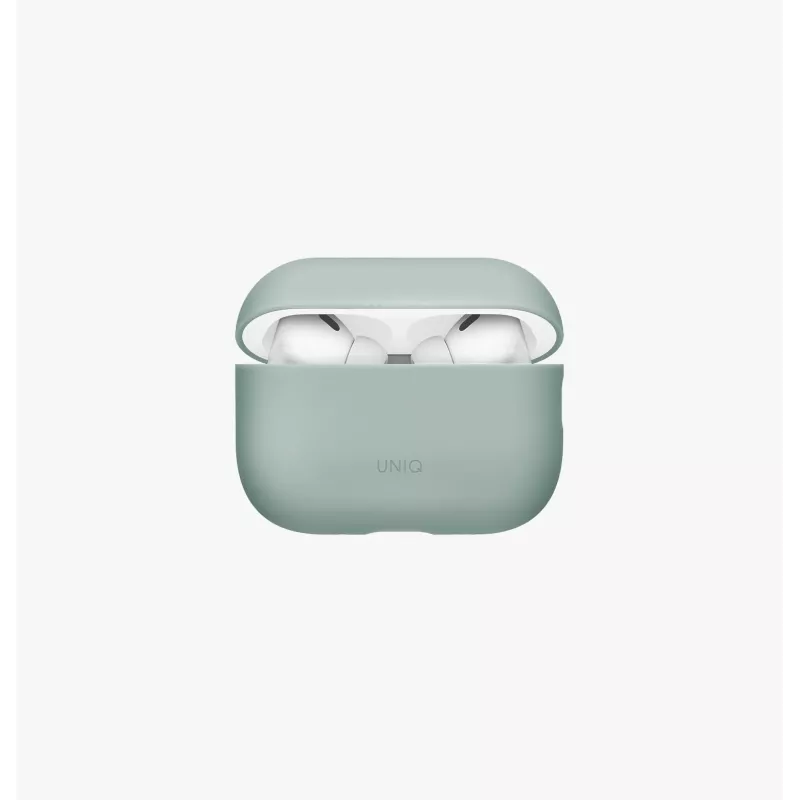 UNIQ Lino capa para AirPods Pro 3.ª ger. em silicone, verde