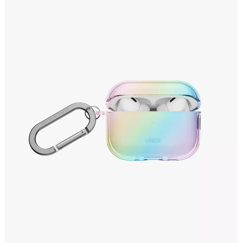 UNIQ Iridescia Hang Capa para AirPods Pro 3, Holo Quartz